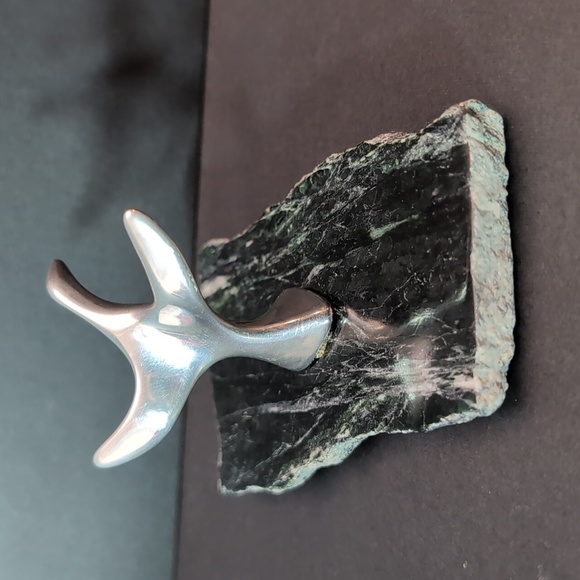 Vintage Hoselton Aluminum Canada Goose Sculpture/Figurine on Granite Base. - Picture 3 of 8